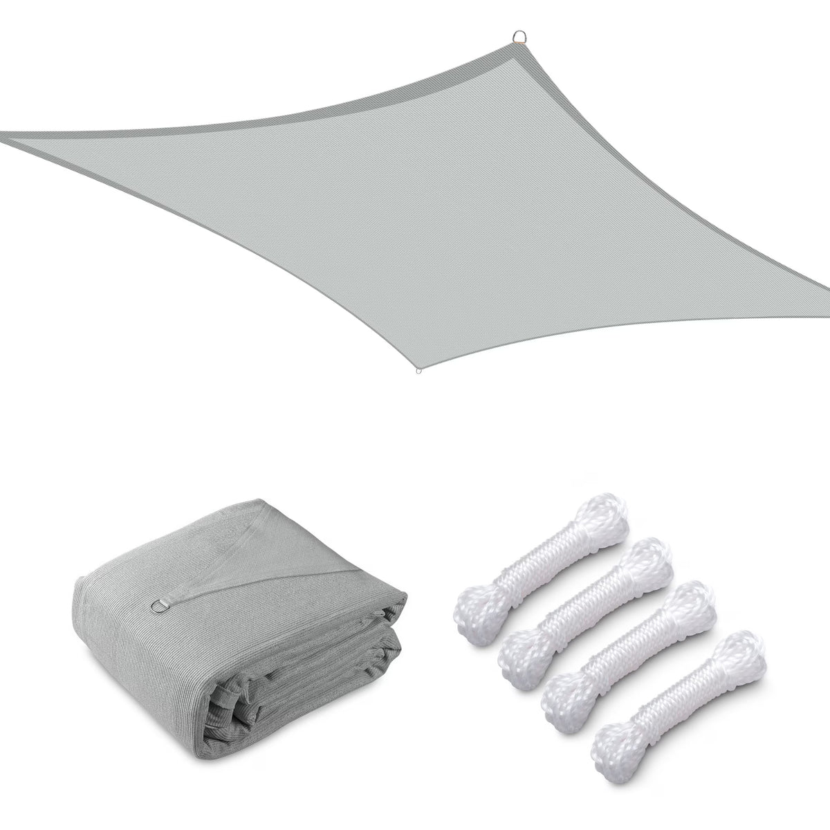 16x12' Rectangle Sun Shade Sail Canopy T24535