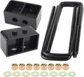 3" Rear Leveling Lift Block Kits Square U-Bolts Pickup Pack of 2 C2665