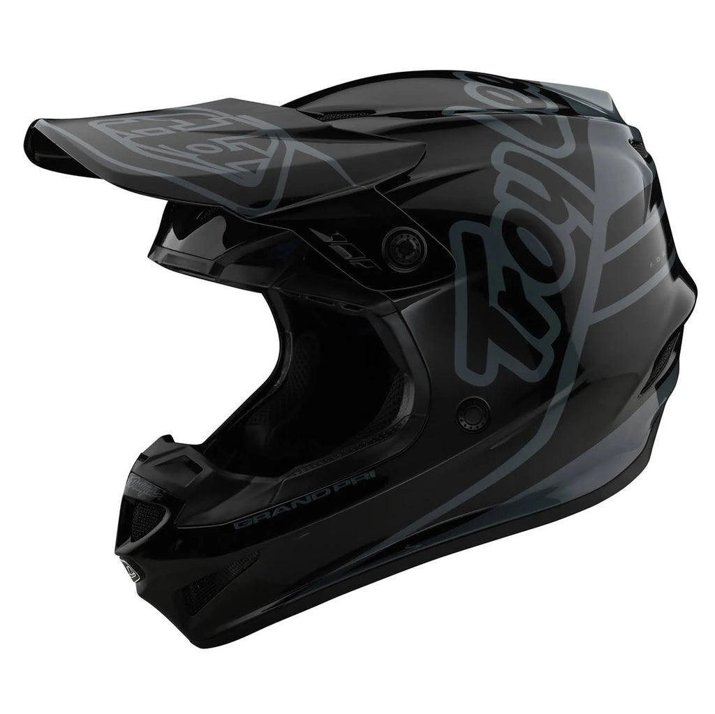 Black/Gray GP Helmet V4876