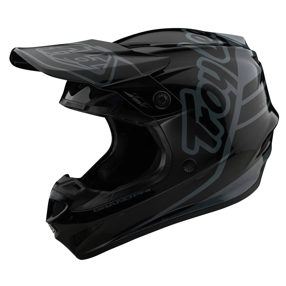 Black/Gray GP Helmet V4876