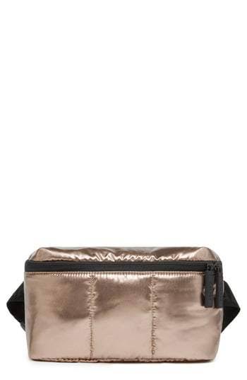 Metallic Silver Belt Bag L89052
