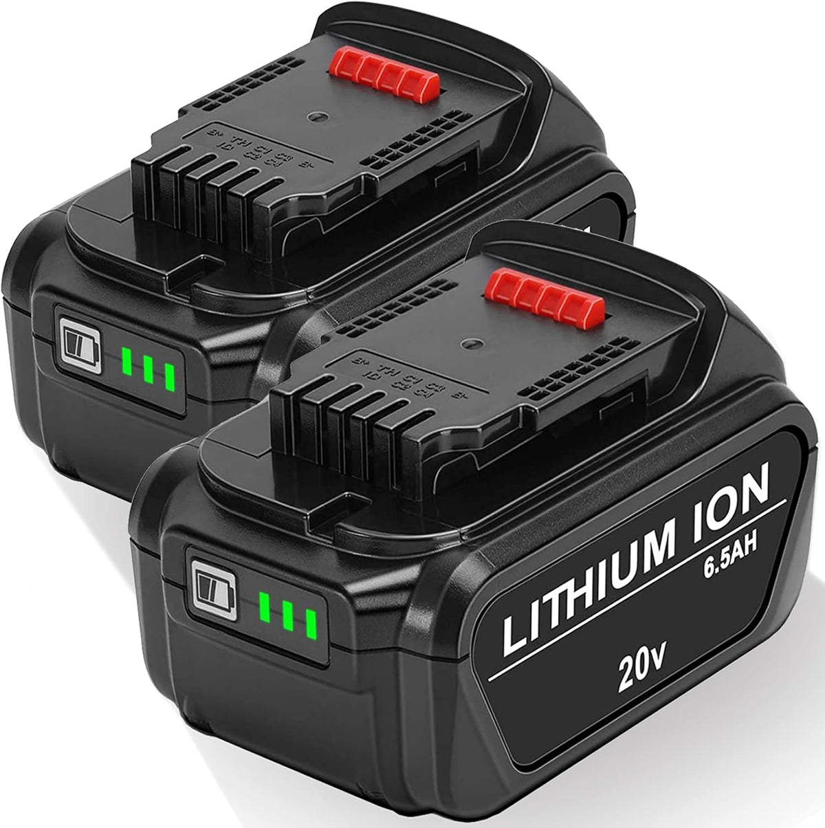 2 Pack 6.5Ah 20V Replace Battery F2246