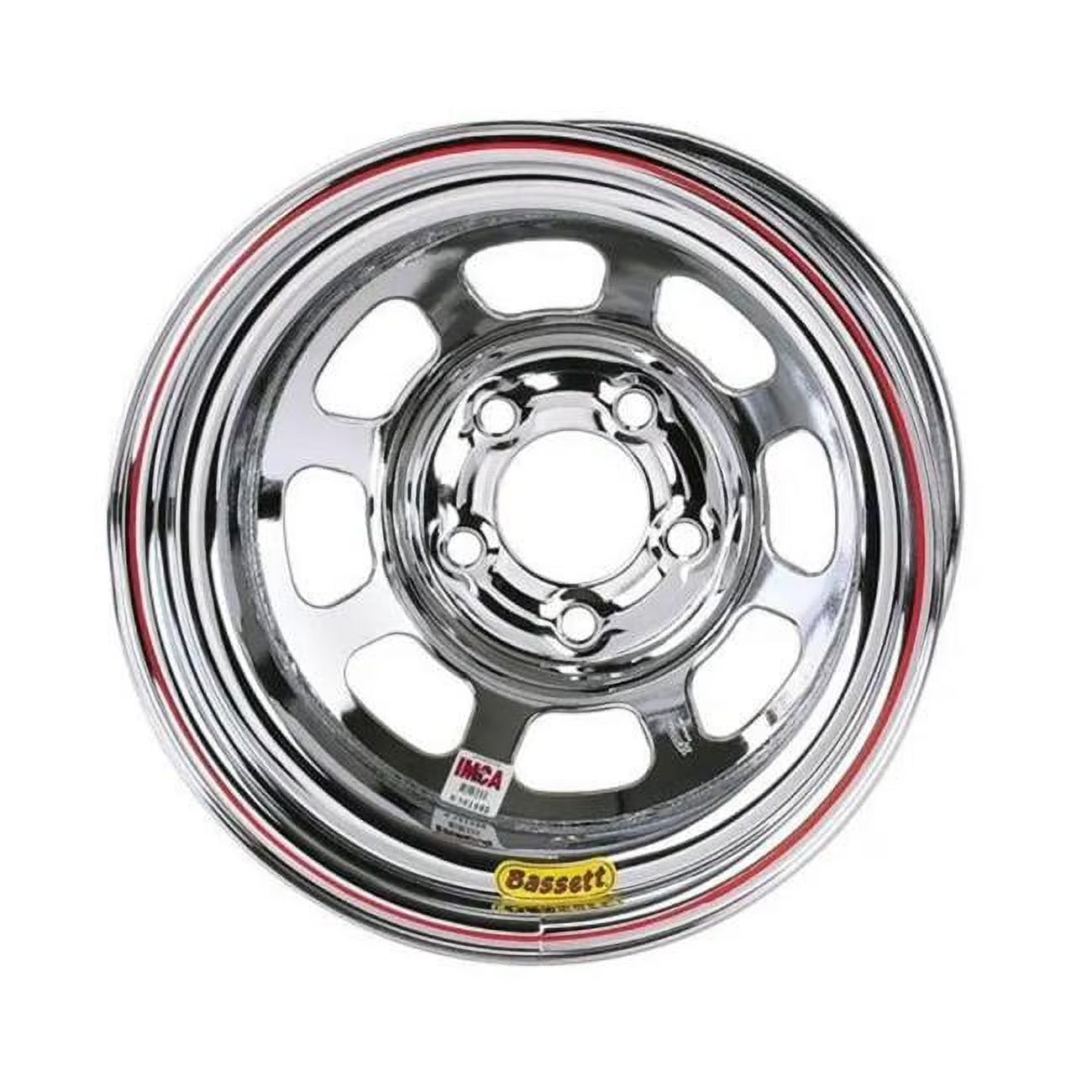 14 x 7 in. Chrome D-Hole Wheel Rim C135