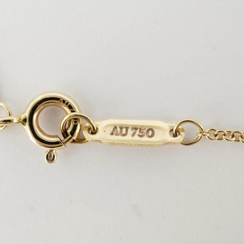 Pre-Owned Yellow Gold Diamond Necklace B9706