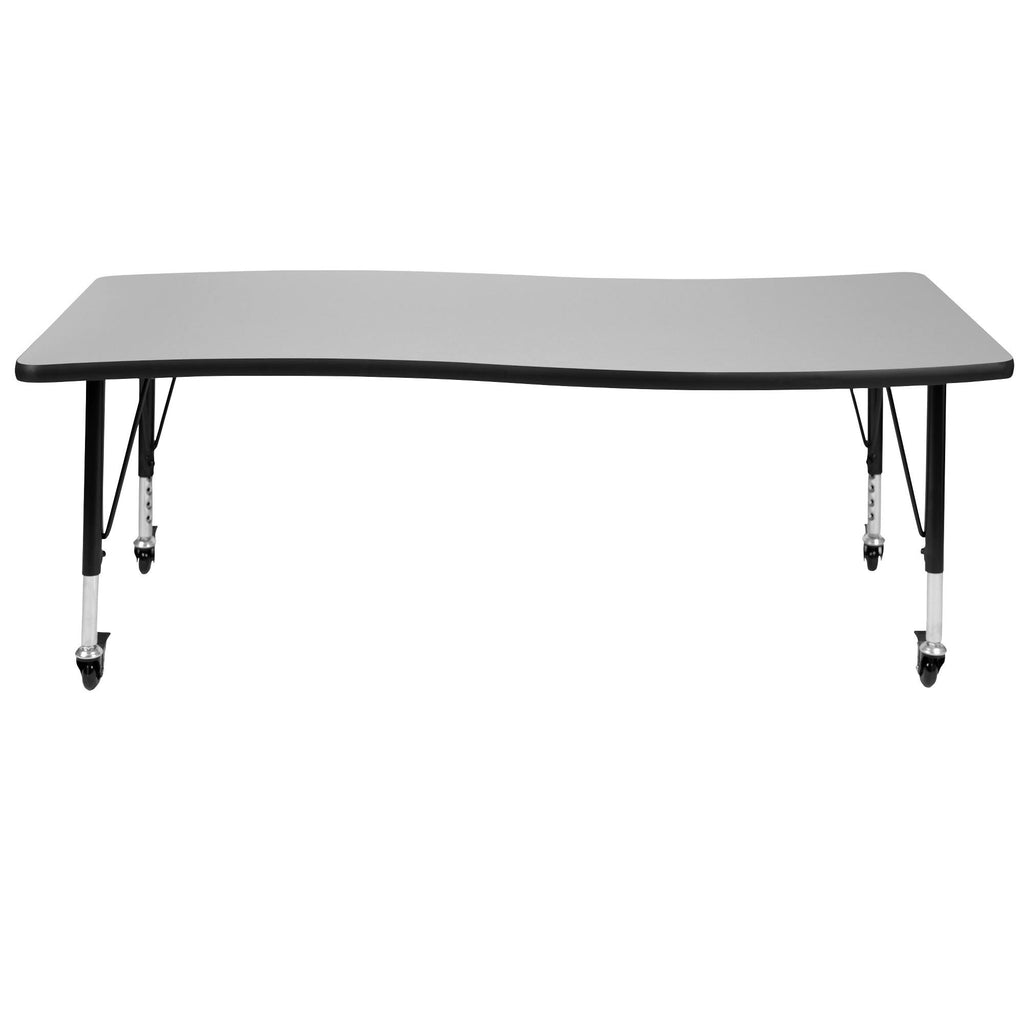 Mobile Rectangular Collaborative Activity Table F505