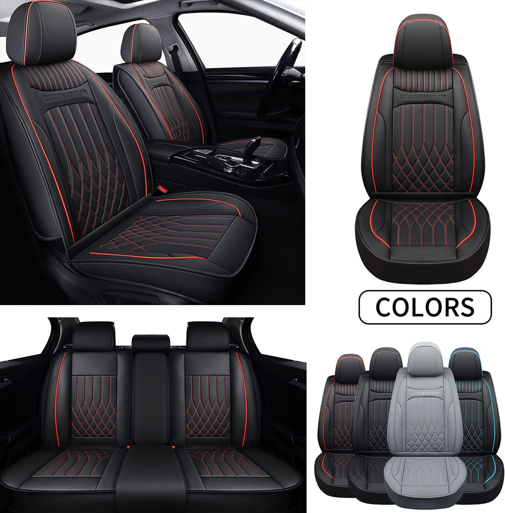 Black Universal Front Car Seat Covers O8220