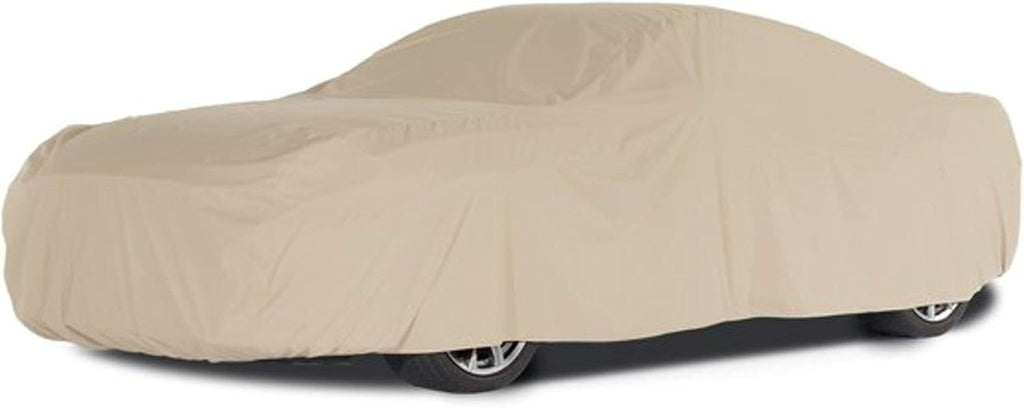 Khaki Weather Resistant Polyester Car Cover Z7707