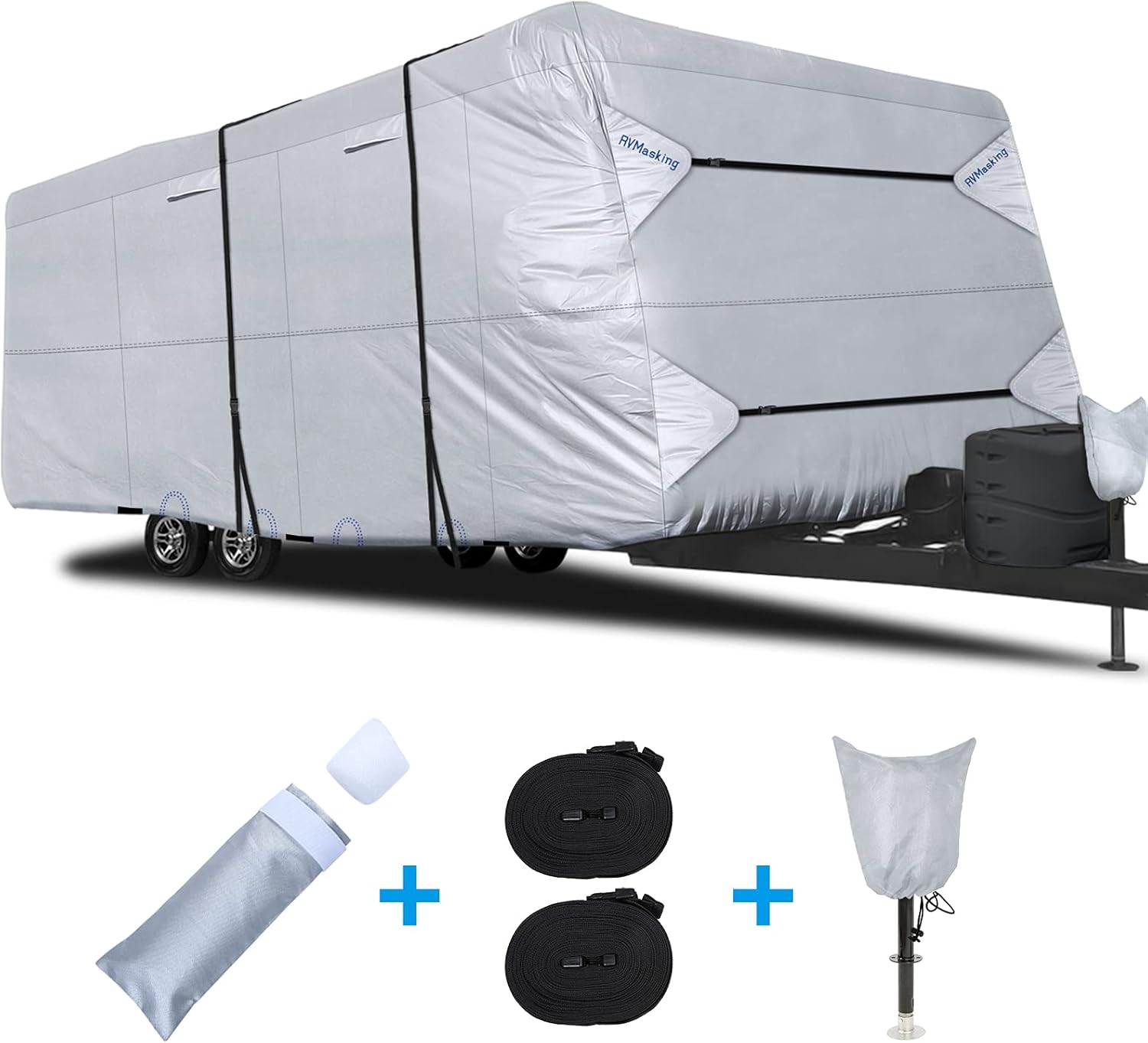 Rip-Stop RV Cover Fits 28' 7"-31' 6" Long Motorhome I59702