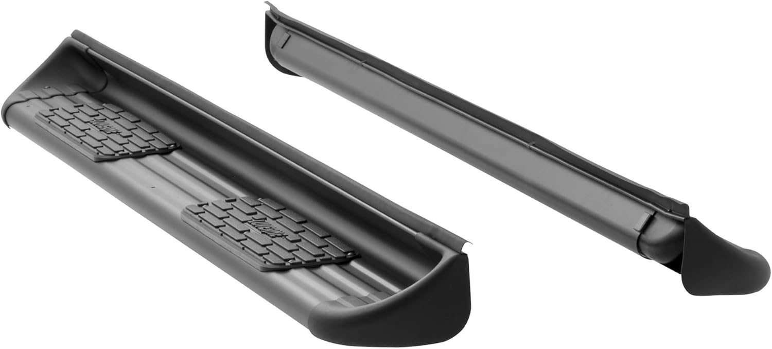 Black Stainless Steel Side Entry Steps Truck Running Boards Y415