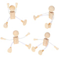 Unfinished Wooden Dolls Educational Craft Toys T569