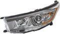 Driver Side Headlight for Toyota Highlander 2014 2015 2016 X604
