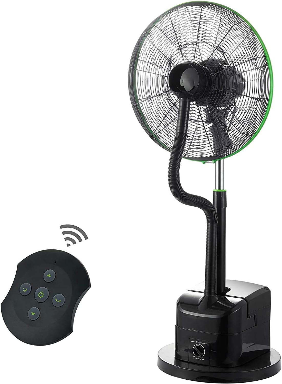 White 43 Inch Standing Tower Fan with 12 Speeds and 3 Modes R3592