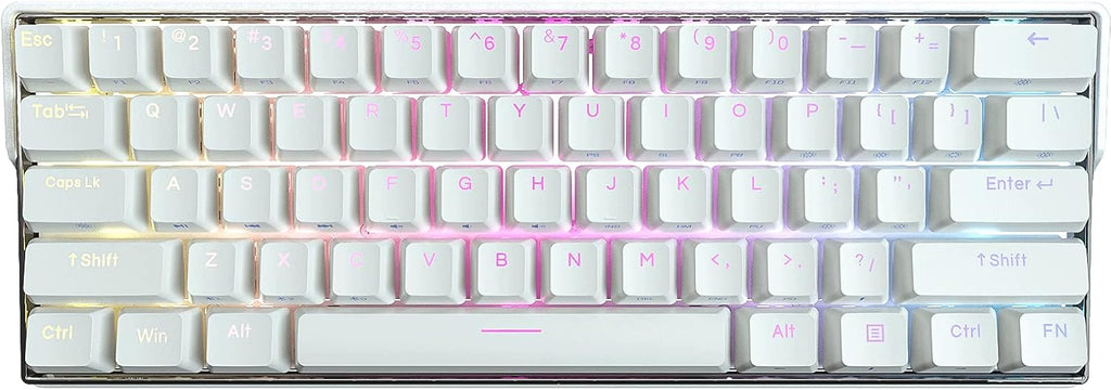 60% Hot Swappable Mechanical Keyboard with RGB Backlit PBT Keycaps L79175