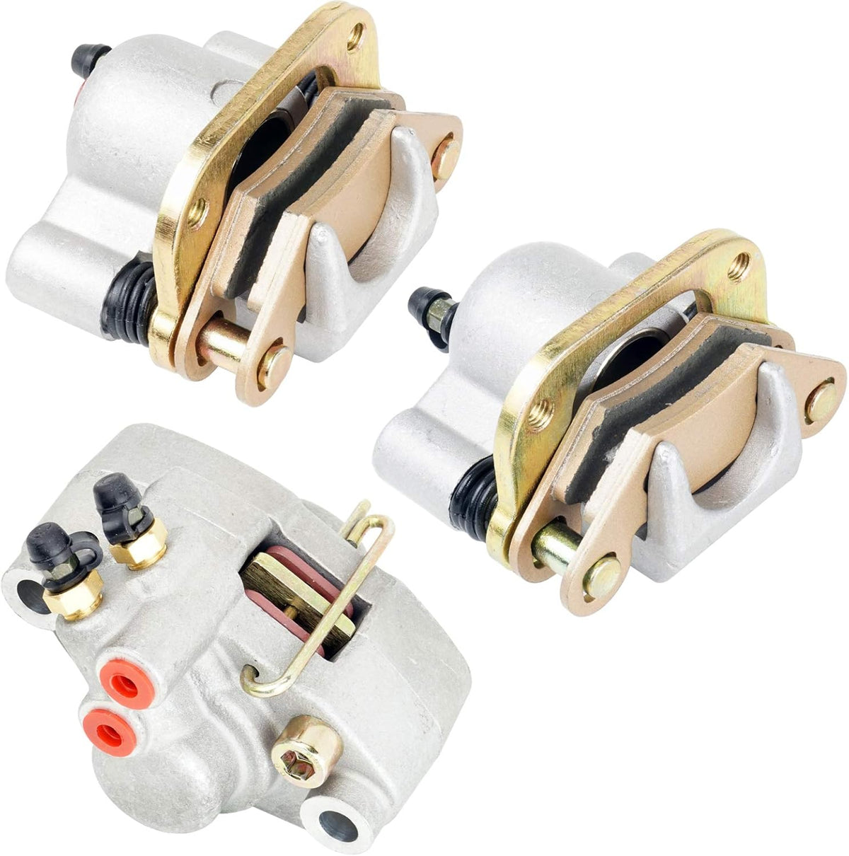 Front And Rear Brake Caliper W/Pad Pack of 2 I64021