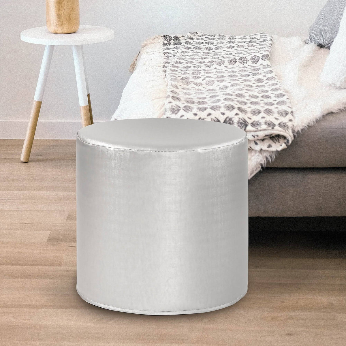 Gold Cylinder Ottoman R89442