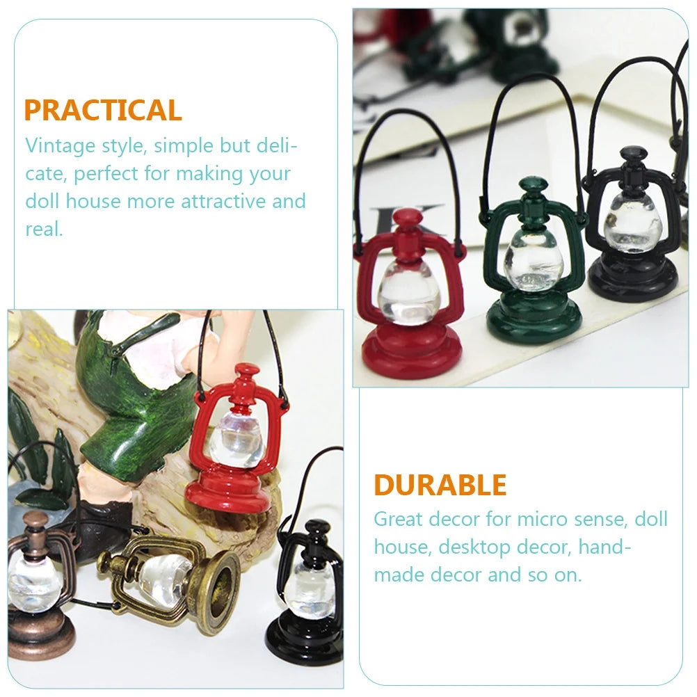 Vintage Miniature Lamps Dollhouse Furniture Accessories U122232