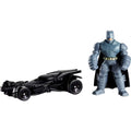 Batman v Superman Mini Armored Batman Figure & Batmobile G524114