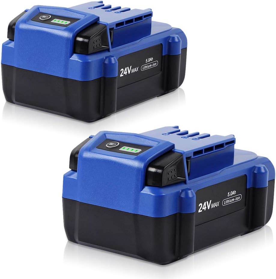24V 5.0Ah Lithium Ion Cordless Tools Battery 2Pack Z6457