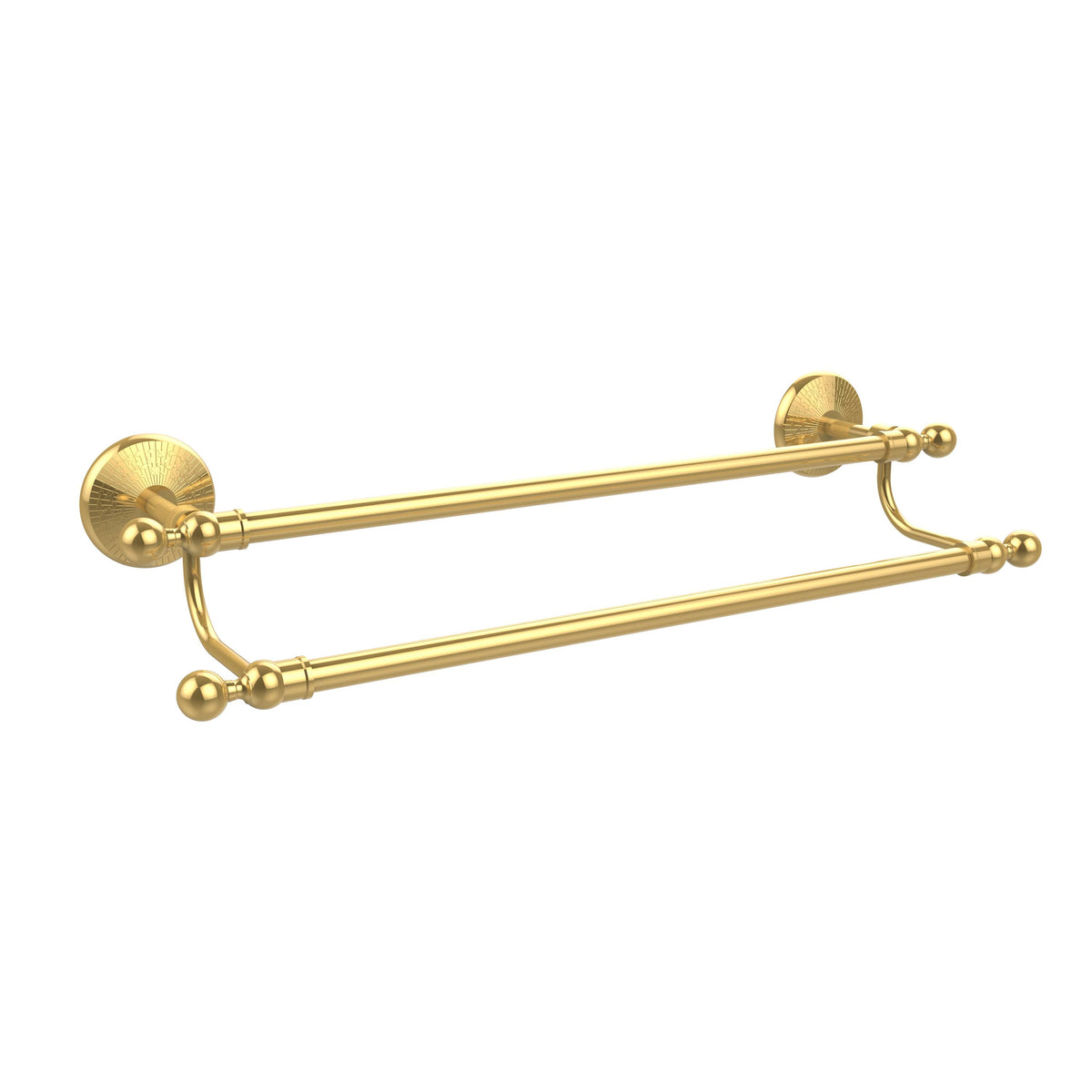 Polished Brass Double Towel Bar Y70036