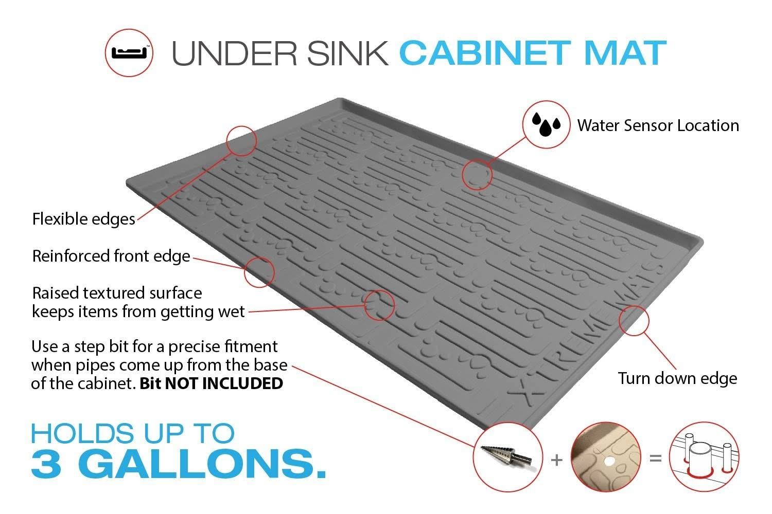 Under Sink Bathroom Cabinet Mat Z20157