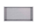 24x22 Brushed Stainless Steel Shower Niche C839