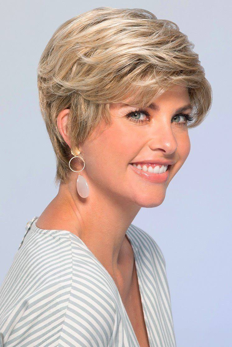 Shaded Peach Wig D448