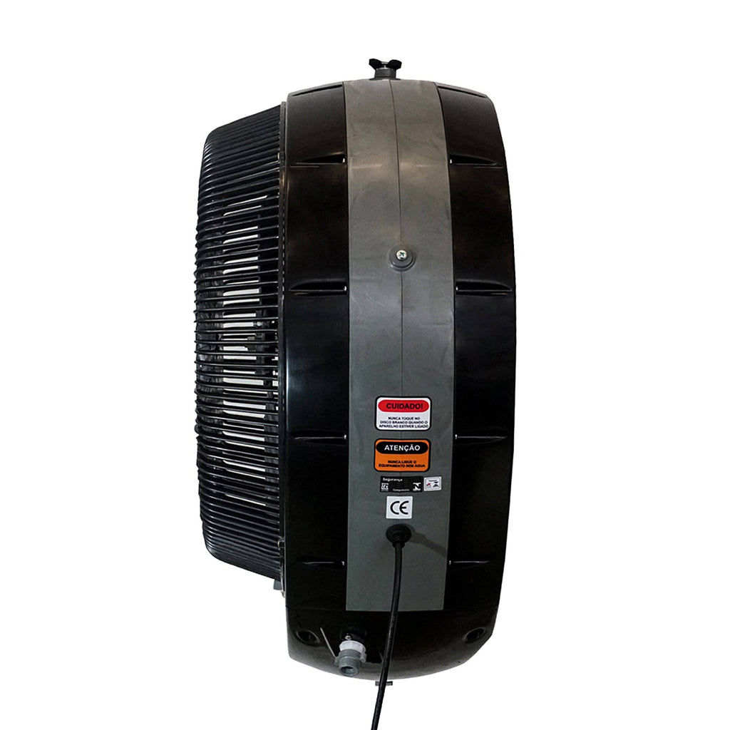 Black Wall Mount Misting Fan Y618