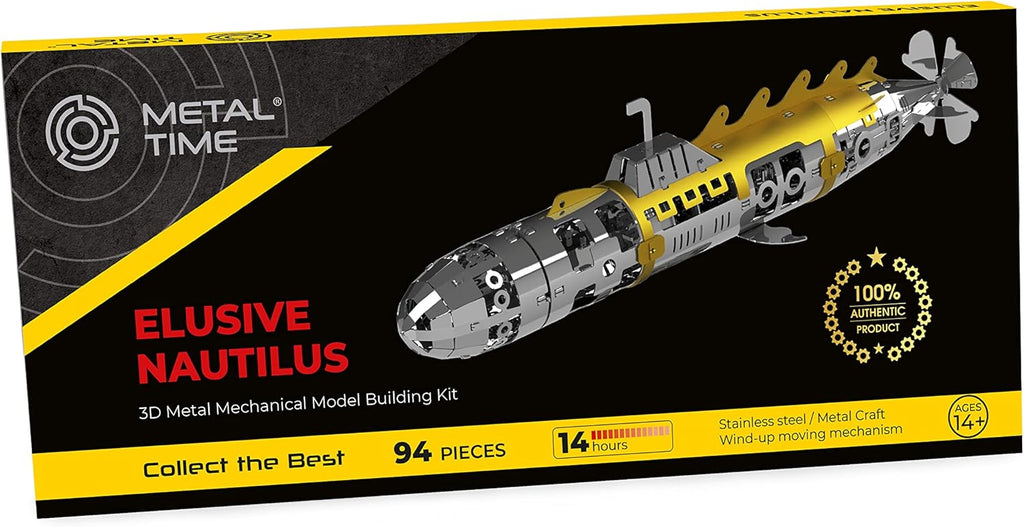 91 Pieces Stainless Steel 3D Mechanical Model Building Kit A91629