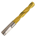 14.8mm Carbide Coolant Fed Drill with Flat Shank, 83mm LOC Z50244