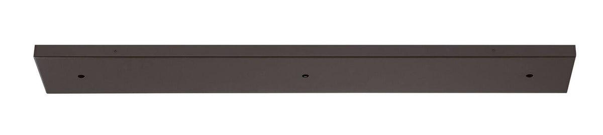 31x22 Wide 3 Port Rectangle Canopy Oil Rubbed Bronze M71624