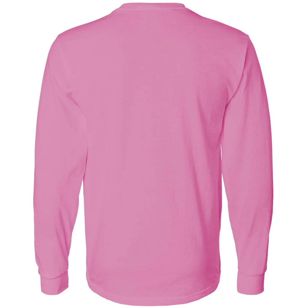 Long Sleeve T-Shirt with Mountain Tent and Tree Silhouettes V75019