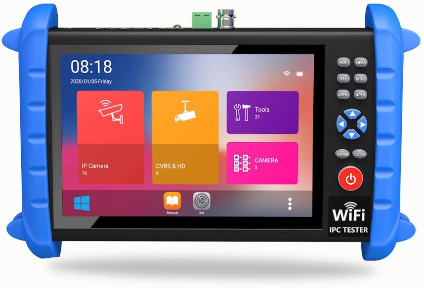 7 Inch IP Camera Tester Monitor with HDMI in&Out P5468