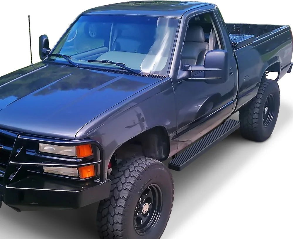 5 inches Black Stainless Steel Running Boards Y52801