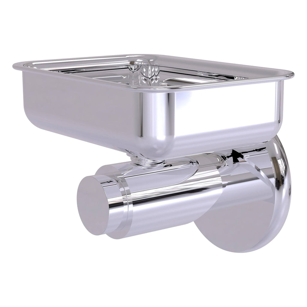 Polished Chrome Wall Mounted Soap Dish P25973