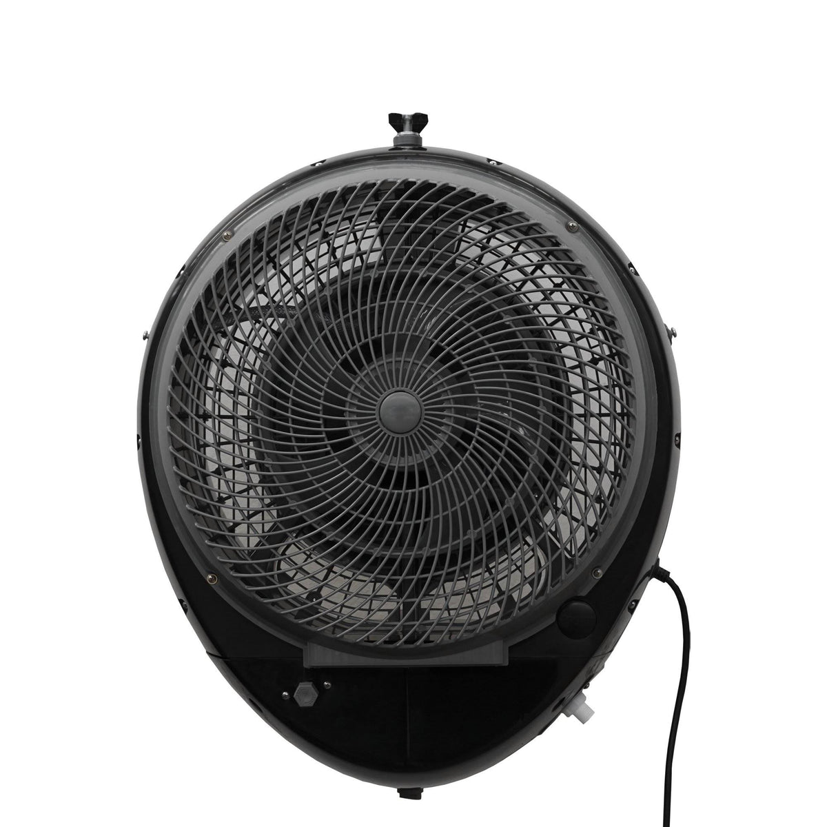 Black Wall Mount Misting Fan Y618