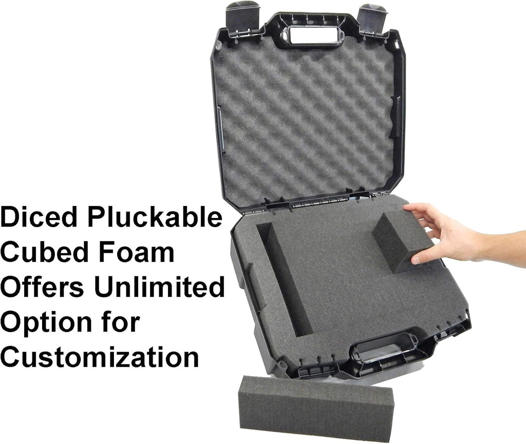 DJ Mixer Travel Case with Customizable Foam Interior X402826