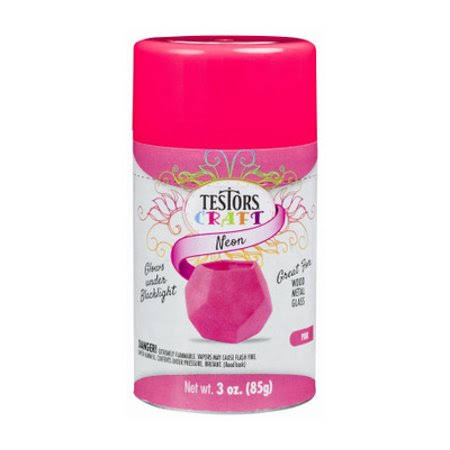 Neon Pink 3 Ounce Craft Spray Paint Q2431