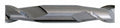 Carbide End Mill, 1/2 in. dia, Cut L 1 in D523729