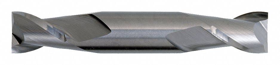 Carbide End Mill, 1/2 in. dia, Cut L 1 in D523729