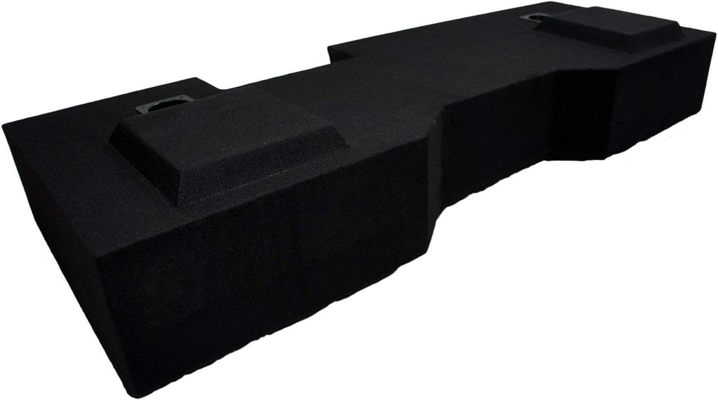 Dual 12" Sub Box Subwoofer Enclosure for Chevy Silverado Crew Cab Truck S2296