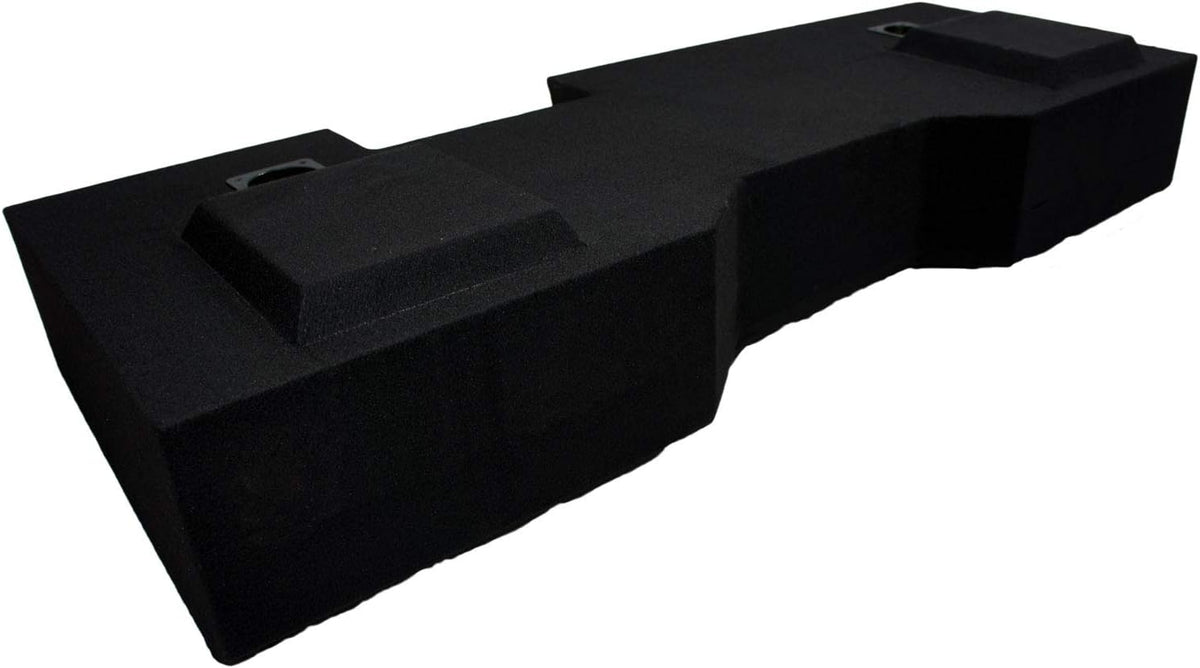 Dual 12" Sub Box Subwoofer Enclosure for Chevy Silverado Crew Cab Truck S2296