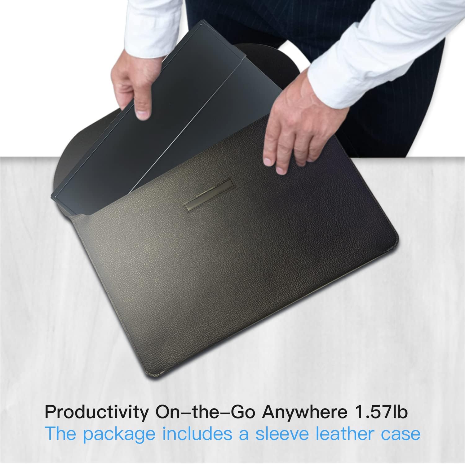 15.6" 1080P Touchscreen Portable Monitor with Kickstand O649992