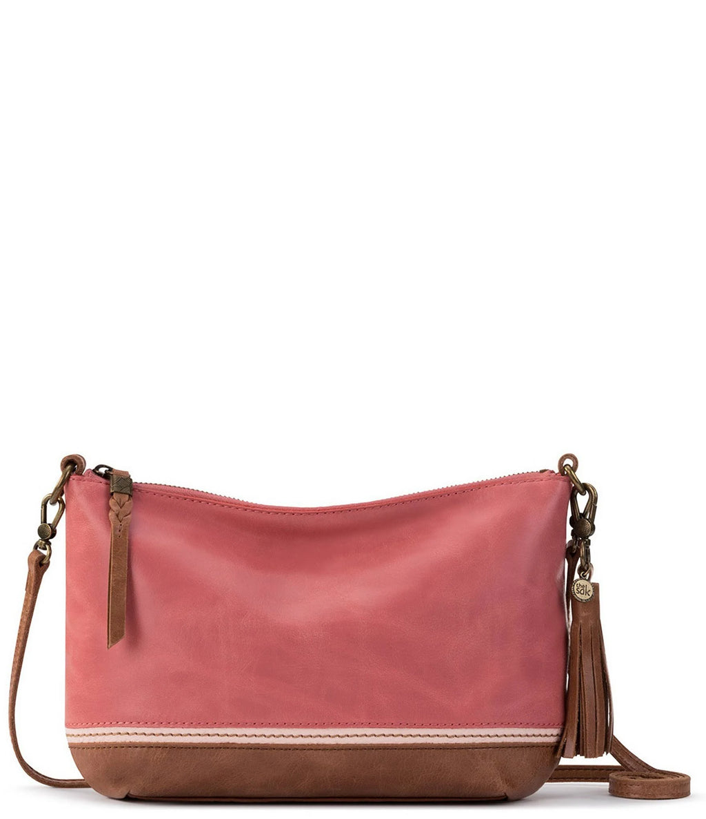 Coral Leather 3 in 1 Crossbody U7549