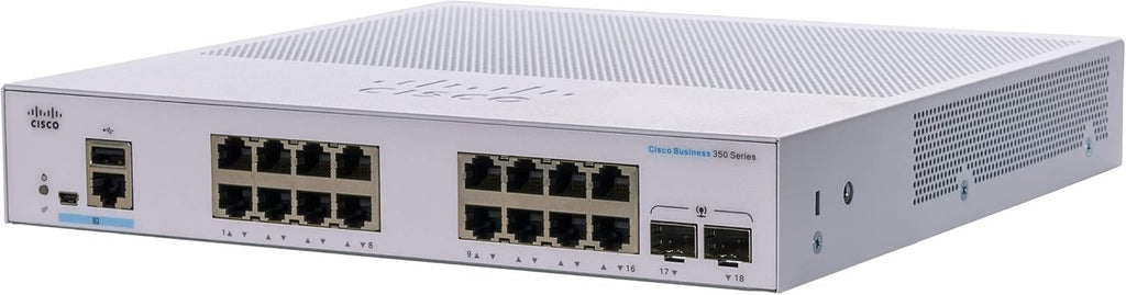 16 Port GE Managed Switch with 2x1G SFP E39204