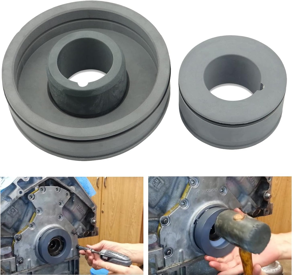 Timing & Rear Main Cover Alignment Tools & Seal Installer Pack of 2 K54428