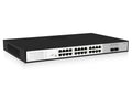 24 Port Gigabit PoE Switch with 2 SFP Uplink Ports, 300W Budget H516083