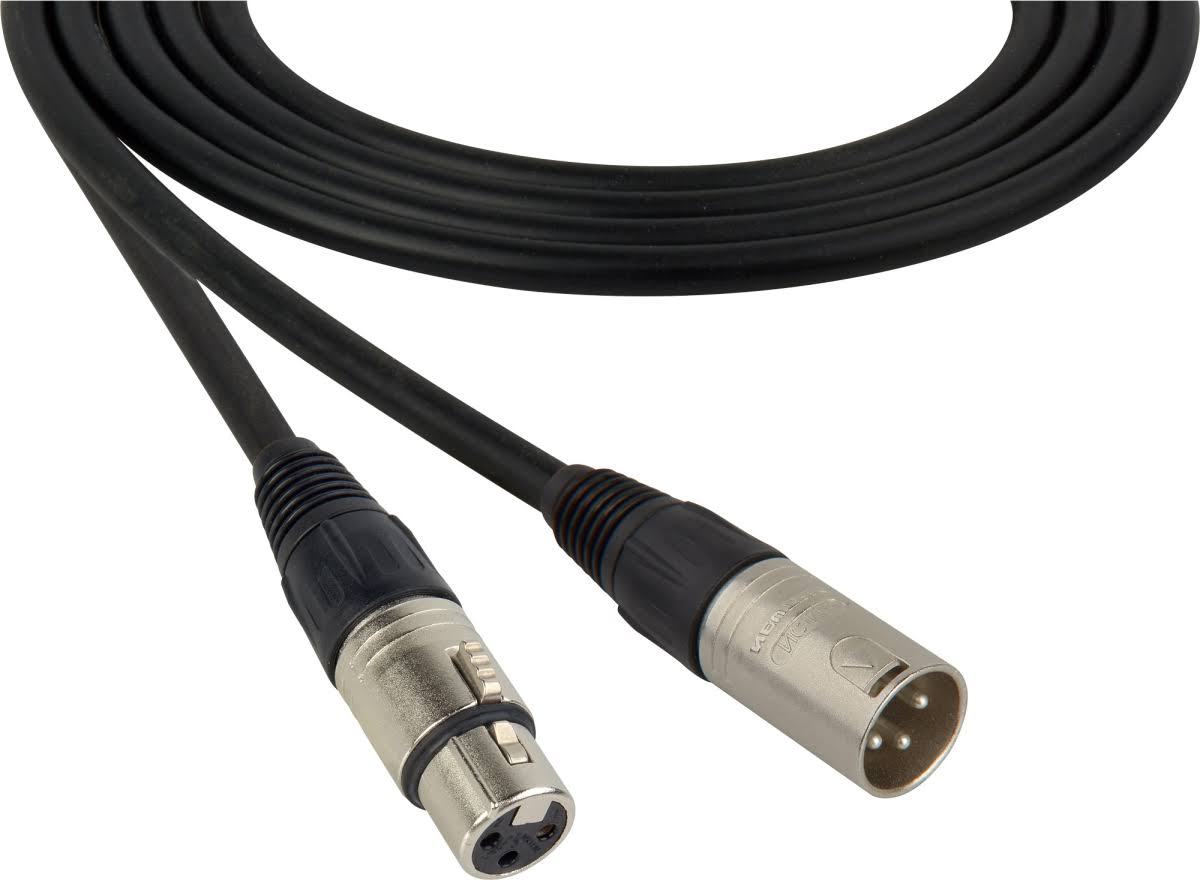 Gray 75 ft. 3-Pin XLR Microphone Cable E757668