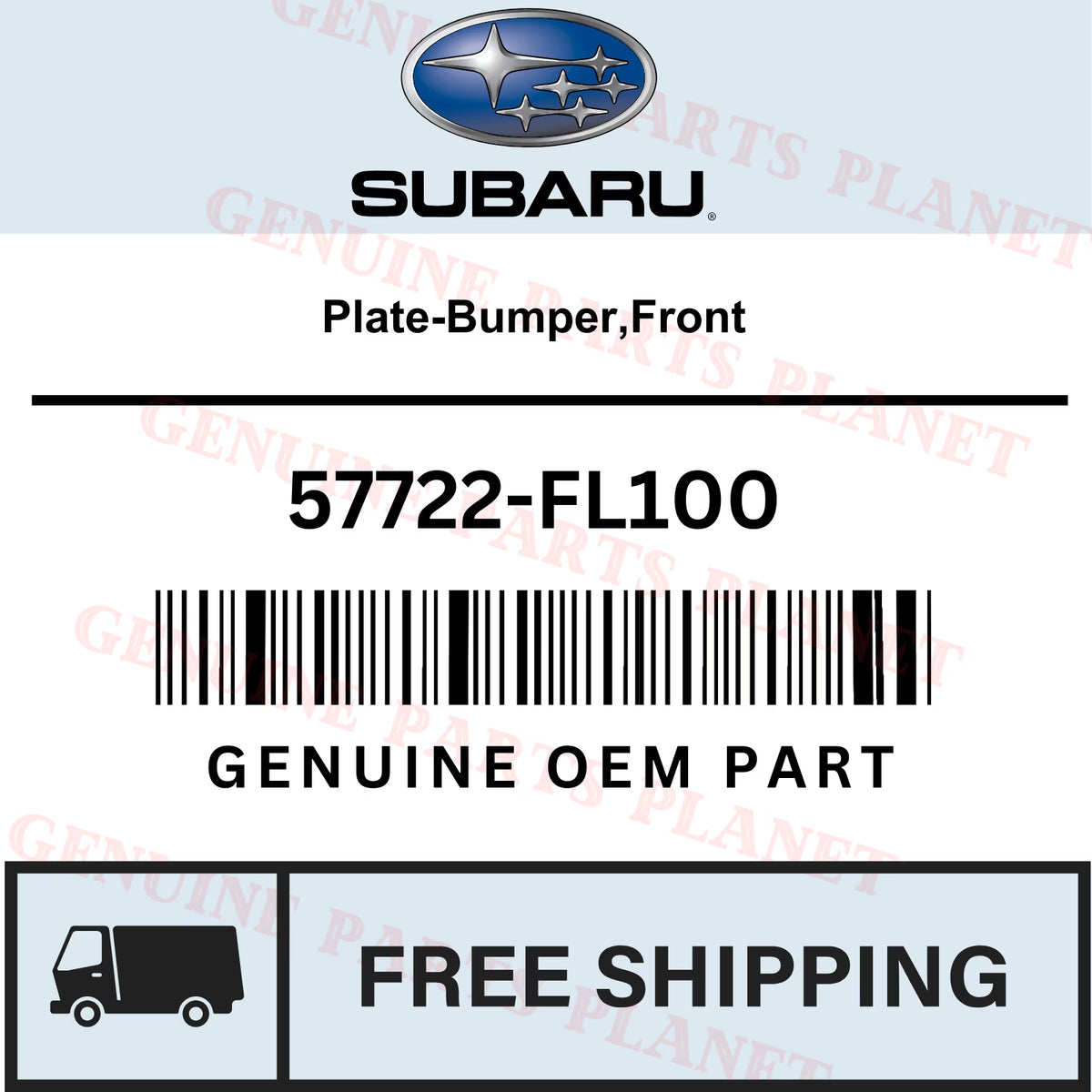 Front Plate-Bumper N565385