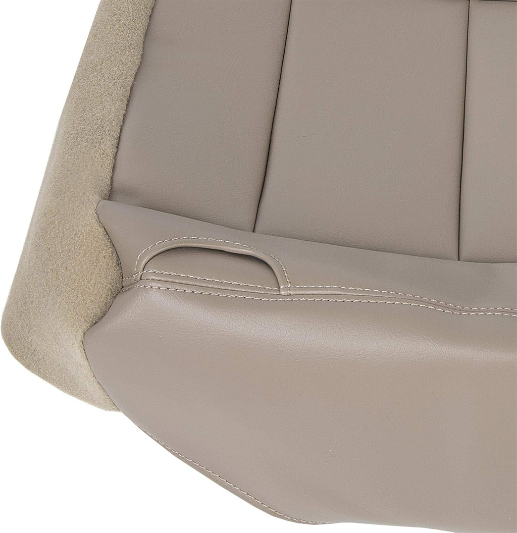 Tan Leather Bottom Seat Cover Pack of 2 T790442