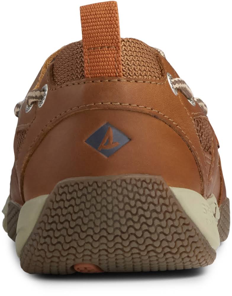 Tan Leather Sport Moc Shoes J2935
